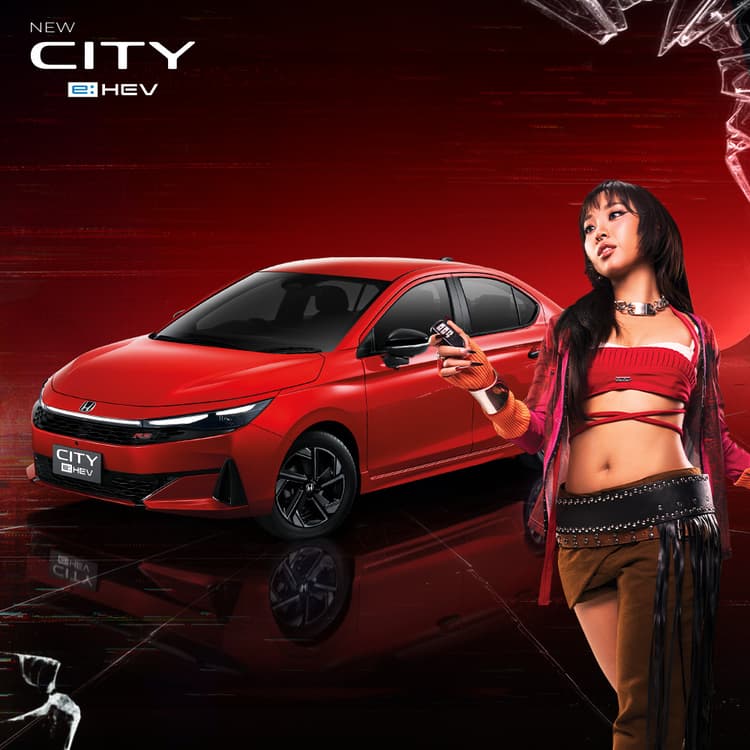 <p><strong>Honda City e:HEV ใหม่ </strong></p><p><strong>อัปลุคความสปอร์ต มาพร้อมกับข้อเสนอพิเศษ</strong></p><p></p><p></p>