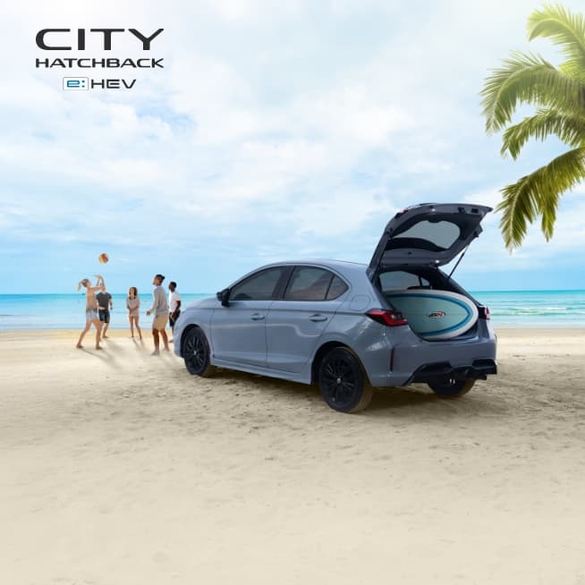 <p><strong>Honda โปรตะลึง ตรึงราคา!</strong><br><strong>พลัสเพิ่มความคุ้มแบบจึ้งใจ</strong><br><br>ออกรถ <strong>ฮอนด้า ซิตี้ แฮทช์แบ็ก อี:เอชอีวี</strong> ใหม่ <br>วันนี้รับข้อเสนอสุดพิเศษ</p>